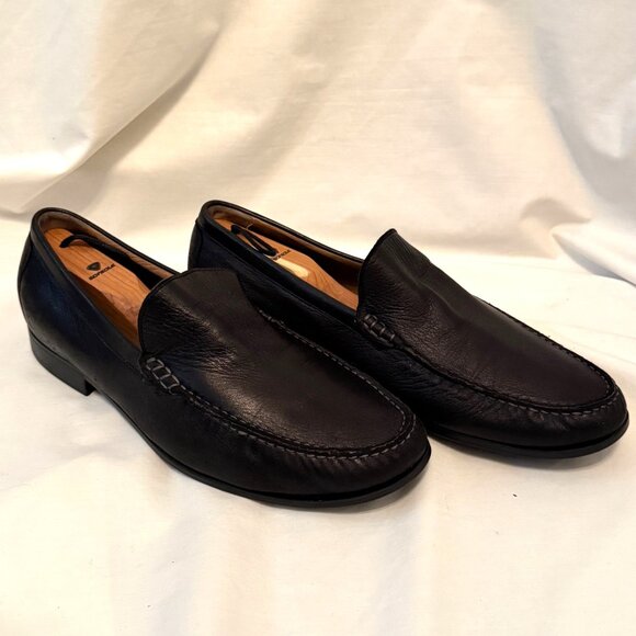 Johnston & Murphy Cresswell Venetian 208471 Slip On Loafers Size 10 M Black main image 11